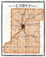 Vigo County, Indiana State Atlas 1876